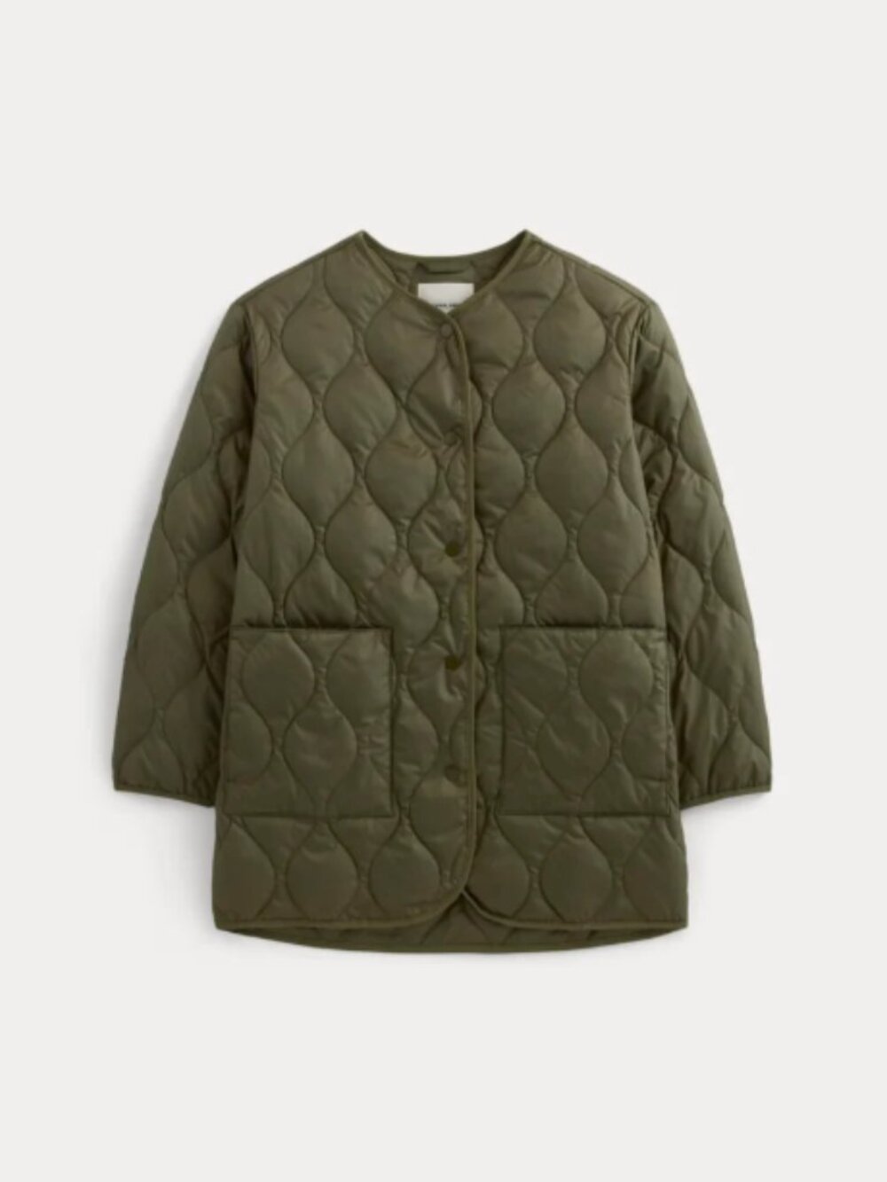 Everlane Quilted Liner Jacket (XXL, Kalamata)